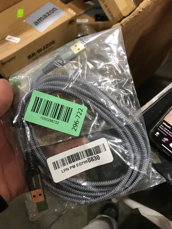 Photo 1 of AINOPE USB to USB Cable, USB 3.0 A to A Male to Male Cable [Never Rupture] Double End Type A Cord Compatible with Hard Drive Enclosures, KVM, DVD Player, TV, Laptop Cooler,6.6Ft/Grey