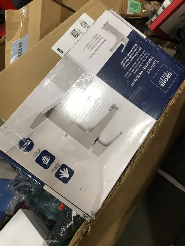 Photo 1 of GROHE 23838EN0 Tallinn Single Hole Single-Handle Bathroom Faucet, 1.2 GPM, Brushed Nickel