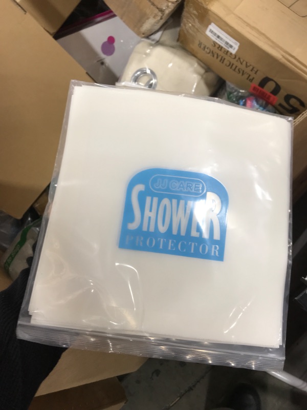 Photo 1 of JJ CARE Shower Protector [Pack of 14], 9x9 Dialysis Catheter Shower Shileds Wound Cover, PICC Line Water Barrier, Colostomy Waterproof Bandage Protector, 2 Week Supply