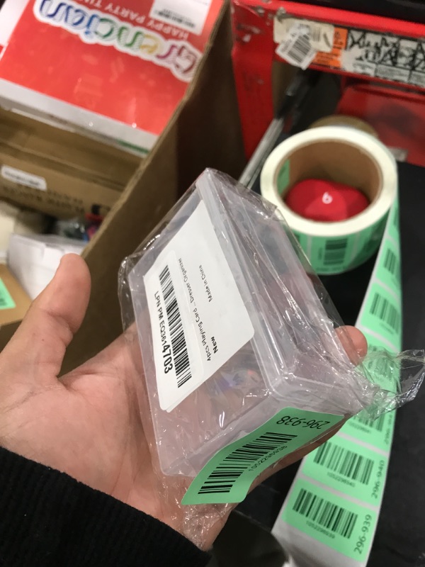 Photo 1 of 1pcs Playing Card Storage Box-Suitable for Card Games, Business Cards Household Storage -Bedroom, Desk, Dresser Organizer