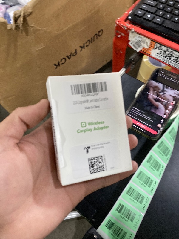Photo 1 of 2026 New Wireless CarPlay Adapter for Apple iPhone ?Android Small Size, Plug and Play, Fast and Stable Connection Carplay Adapter for CarPlay?Android