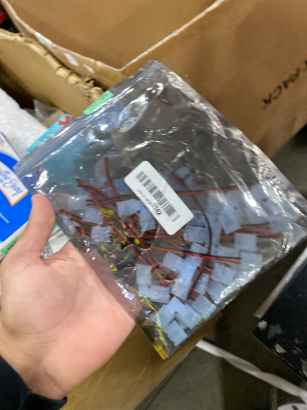 Photo 1 of FSJEE 2Pin 8mm LED Strip Connector Kit Include2 Pin Right Angle Corner, T Shape and Gapless Connector, Strip Jumper Wires for Flexible SMD2835 (not COB) Tape Lights