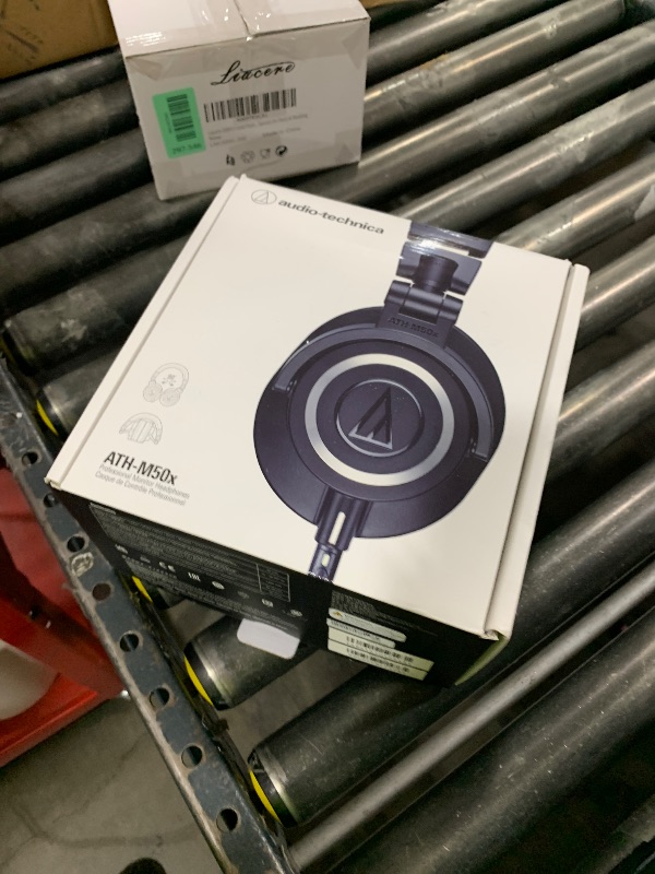 Photo 1 of Audio-Technica ATH-M50x Professional Studio Monitor Headphones, Black