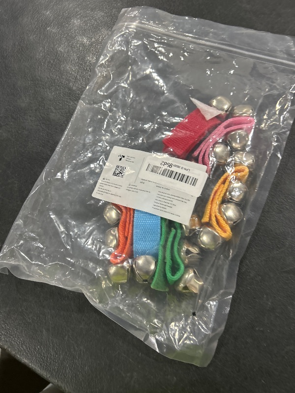 Photo 1 of POPLAY Jingle Bells,12 PCS Kids Musical Instruments Ankle Bells for Party Favors Goodie Bags Stuffers
