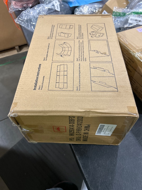 Photo 1 of CRUGLA 12x8x6 White Shipping Boxes Set of 15, White Corrugated Cardboard Boxes for Small Business Shipping Mailing Packing