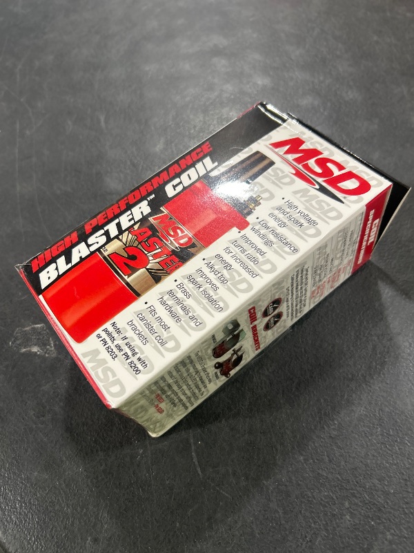 Photo 1 of MSD 8202 Ignition Canister Coil Blaster 2 Series High Performance, Red, 6-series ignition