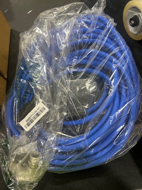 Photo 1 of VIVIDWASH Kink Resistant 1/4" Pressure Washer Hose 50FT?3600PSI Power Washer Hose Replacement?M22-14mm?with 3/8" Quick Connect Adaptor for GreenWorks?Ryobi etc Household High-Pressure Washers