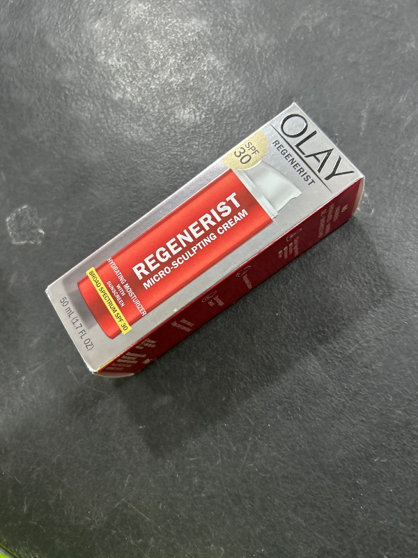 Photo 1 of Face Moisturizer by Olay Regenerist Micro-Sculpting Cream Face Moisturizer with SPF 30 Broad Spectrum 1.7 oz