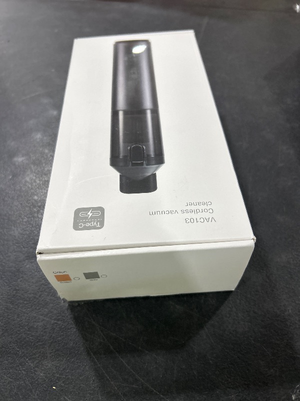 Photo 1 of Car Vacuum Portable Cordless Handheld Vacuum Cleaner 4-in-1 Mini Cordless Vacuum with 2 Suction Modes and 16800pa Suction Power Blowing & Inflating 2 Modes Handheld Vacuum for Car, Desk, Keyboards
