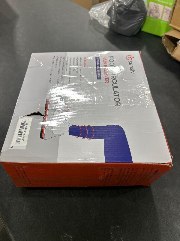 Photo 1 of Sensiv Acupressure Foot Massager for Blood Circulation and Pain Relief for Foot Pain and Plantar Fasciitis Relief Infrared Heat with Adjustable Vibration