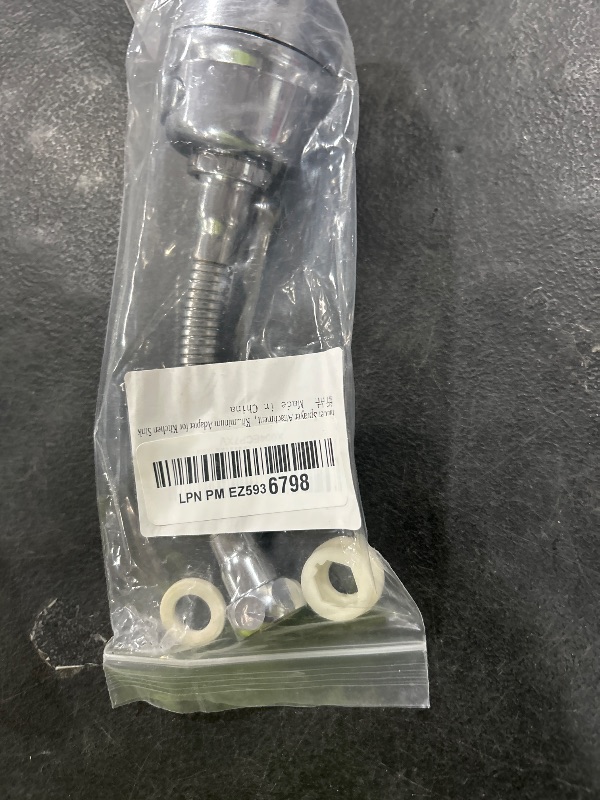 Photo 1 of Faucet Sprayer Attachment?Kitchen Faucet Head Replacement 360° Rotatable 3-Speed Faucet Extender with Universal Aluminum Adapter for Kitchen Sink