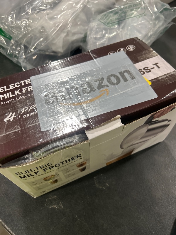 Photo 1 of Milk Frother and Steamer, Large Capacity Detachable Electric Milk Frother, Automatic Warm and Cold Foam Maker, Hot Chocolate Maker, BPA Free