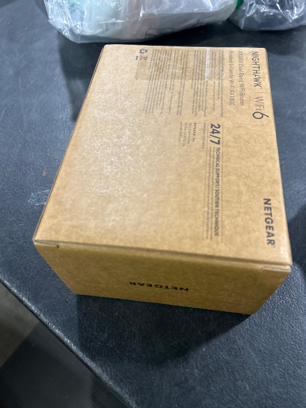 Photo 1 of NETGEAR 4-Stream WiFi 6 Router (R6700AX) – Security Features, AX1800 Wireless Speed (Up to 1.8 Gbps), Covers up to 1,500 sq. ft., 20 Devices – Free Expert Help