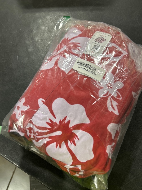Photo 1 of Dreaweet Hawaiian Seat Covers for Cars Red Hibiscus Flower Front & Rear Seat Cover 4 Packs Full Set Auto Accessories Vehicle Bucket Seat Protectors Breathable Car Mats Cover Universal Fit