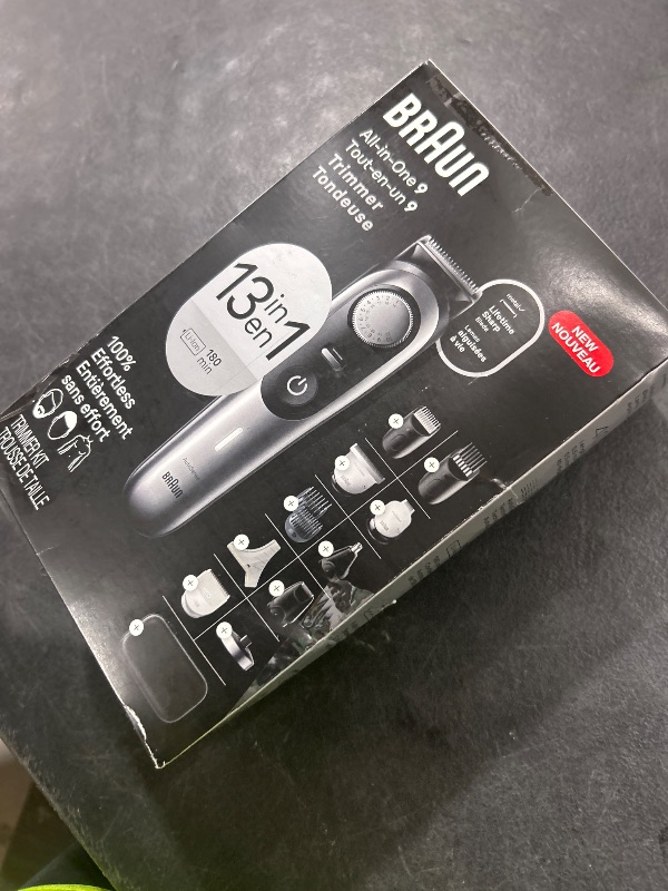 Photo 1 of Braun All-in-One Men's Shaving Kit Series 9 9440, 13-in-1 Beard, Face, Nose, Ear Trimmer, Hair Clippers, Body Groomer and Manscaping