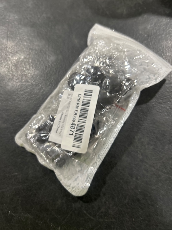 Photo 1 of YALOK Anti Theft License Plate Screws Kits- Rustproof Stainless Steel Car Tag Plate Mounting Hardware, M6 (1/4") Tamper Proof Fastener Nut, Caps Cover for Front Rear Frame Holder Mounting?AT-Black/8?
