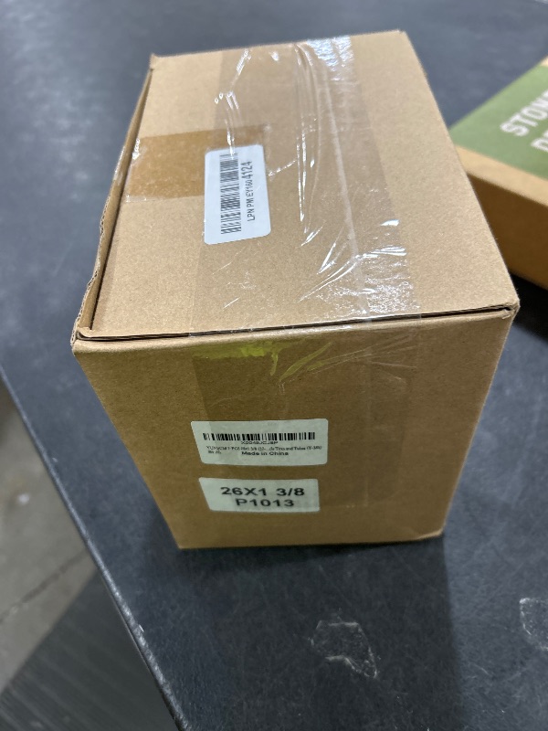 Photo 1 of YUNSCM 2-PCS 26x1 3/8 (37-590) Road Bike Tires and 26x1 3/8 Heavy Duty Bike Tubes Schrader Valve with 2 Rim Strips Compatible with 26 x 1 3/8 26x1 3-8 Bike Bicycle Tires and Tubes (Y-1123)