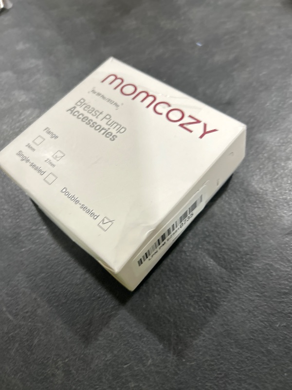 Photo 1 of Momcozy Original S9 Pro/S12 Pro Replacement Accessories, Only Compatible with Momcozy S9 Pro/S12 Pro Breast Pump NOT for S9/S12(Double-Sealed Flange 27mm,1 Pack)
