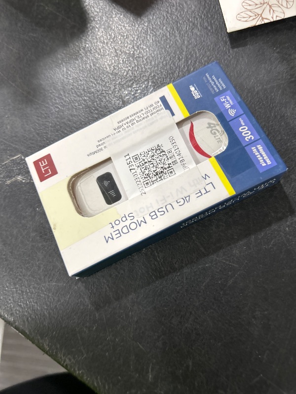 Photo 1 of LTE USB Modem, 300Mbps High Speed Portable 4G Router With Sim Card Slot for Travel Hotspot Mini Unlocked Dongle