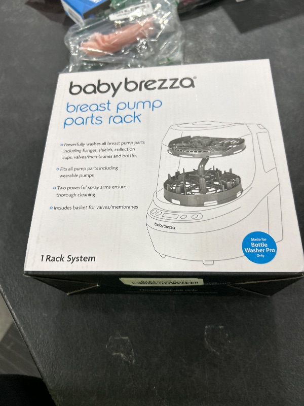 Photo 1 of Baby Brezza Bottle Washer Pro Breast Pump Parts Replacement Rack – Fits All Breast Pump Parts Including Wearables