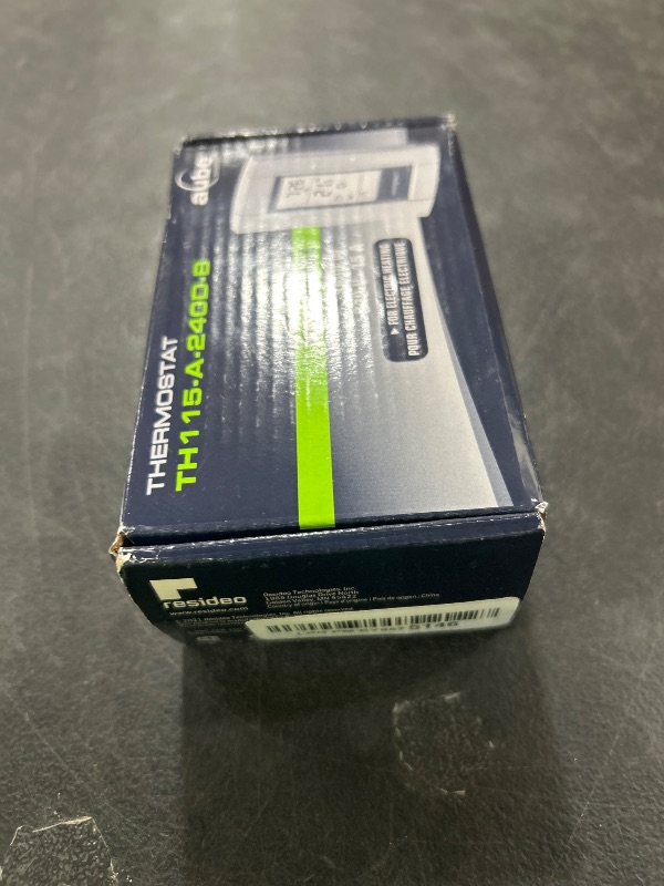 Photo 1 of Honeywell Home Aube TH115-A-240D-B Programmable Electronic Thermostat Supply Voltage: 240 Vac 15A