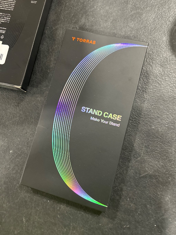 Photo 1 of TORRAS 360 Magnetic Stand for iPhone 17 Pro Max Case, [Fit for MagSafe] [4X Military-Grade Protection] Slim Case for iPhone 17 Pro Max 6.9", Translucent Obsidian Black, Ostand O3 Fitness Series