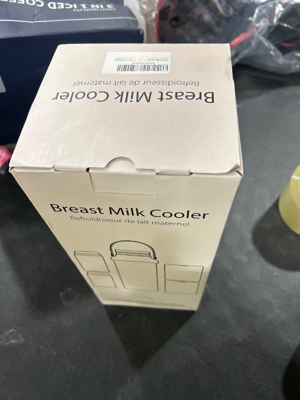 Photo 1 of Portable Breast Milk Cooler Bottle, 22oz Capacity Breastmilk Chiller for Travel Mom, 360° Cooling Keeps Milk Fresh for 24 Hours, Breastfeeding Essentials with 2pcs Bottle for Breastmilk Storage