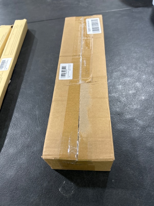Photo 1 of GXOACKJ 2 Pack Brown Curtain Rods for windows 32 to 62 inch, 5/8 inch Splicing Heavy Duty Metal Curtain Rod Set with Brackets