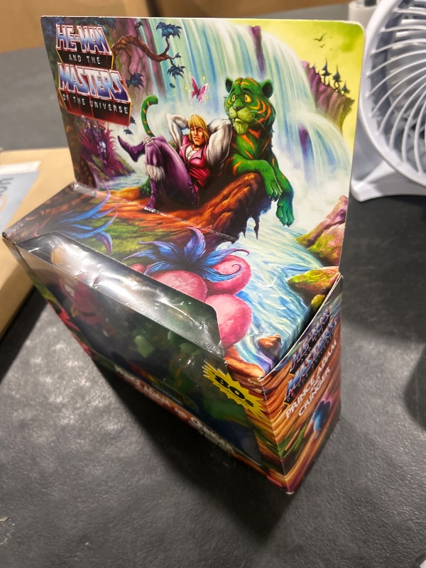 Photo 1 of Masters of the Universe Origins Cartoon Collection Action Figure 2-Pack, Motu Collectible Set with Prince Adam & Cringer in 5.5-Inch Scale Toys