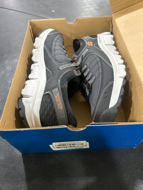 Photo 1 of Skechers Men's Edgeride Raygo Hands Free Slip-in Sneaker, Taupe, 11 X-Wide