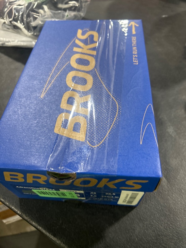 Photo 1 of Brooks Men’s Adrenaline GTS 24 Supportive Running Shoe - Chateau Grey/Portabella/Green - 8.5 Medium