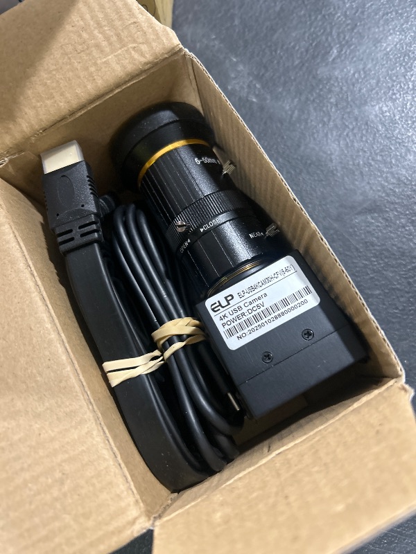 Photo 1 of SVPRO 4K 60fps HDMI Camera USB3.0 Streaming Webcam with 5-50mm Manual Telephoto Lens 10X Optical Zoom H.264 Industrial Microscope Close-Ups Camera,USB and HDMI Dual Ouput