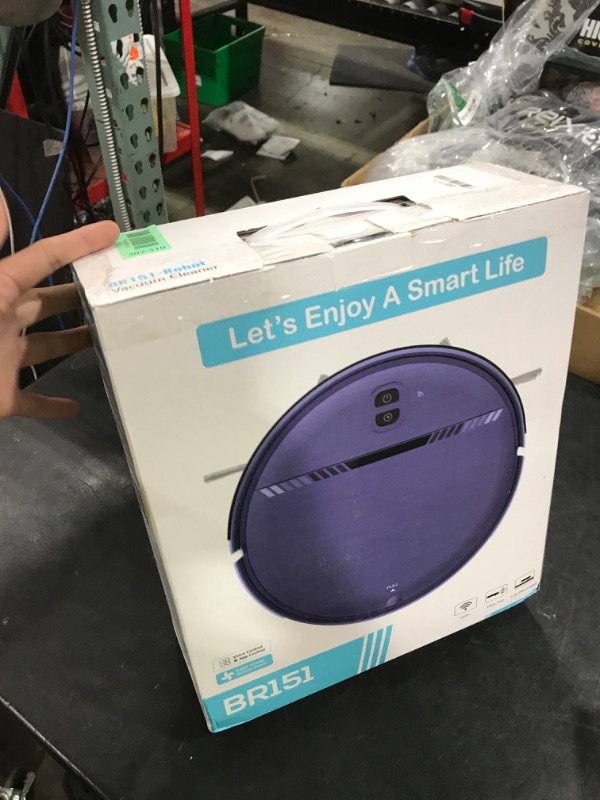 Photo 1 of XIEBro Life Robot Vacuum and Mop Combo, Robotic Vacuum Cleaner 2 in 1 with WiFi/App/Voice, Schedule, Water Tank and Dustbin, Self-Charging, Slim, Ideal for Hard Floor, Pet Hair, Carpet