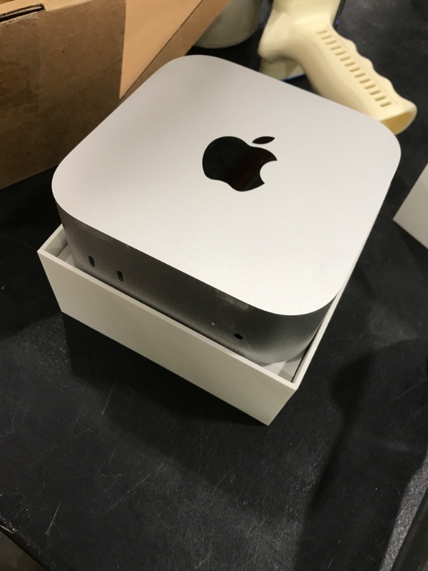 Photo 1 of Apple 2024 Mac mini Desktop Computer with M4 chip with 10?core CPU and 10?core GPU: Built for Apple Intelligence, 16GB Unified Memory, 256GB SSD Storage, Gigabit Ethernet. Works with iPhone/iPad