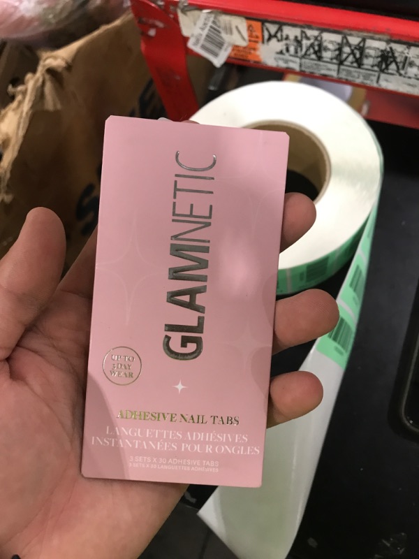 Photo 1 of Glamnetic Press 'n Go Instant Nail Adhesive Tabs | Short Term Wear, Easily Removable & Less Damaging, Customized Fit | 90 Tabs