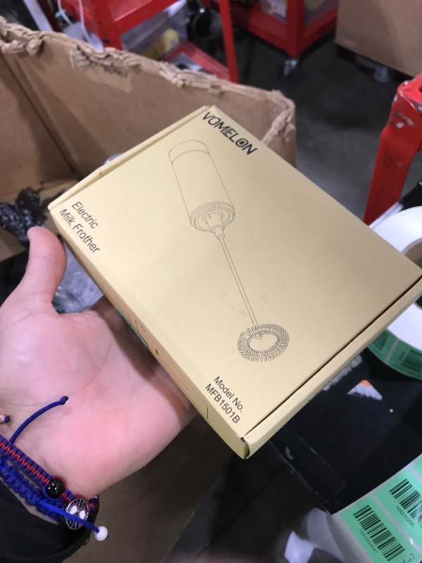 Photo 1 of Electric Milk Frother Handheld,Travel Coffee Drink Mixer Batteries Included, 304 Stainless Steel Whisk for latte Cappuccino,Bulletproof Coffee Hot Chocolate,Egg White