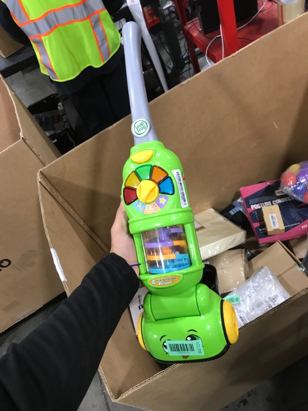 Photo 1 of LeapFrog Pick Up and Count Vacuum, Green