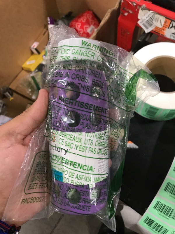 Photo 1 of Lifefactory 9-Ounce BPA-Free Glass Water Bottle with Flat Cap and Silicone Sleeve, Grape