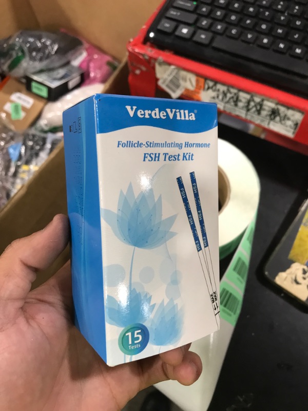Photo 1 of 15 Pack Menopause Test Strips at Home, FSH Test Perimenopause Test Hormone Balance for Women Over 30 Hormonal Test
