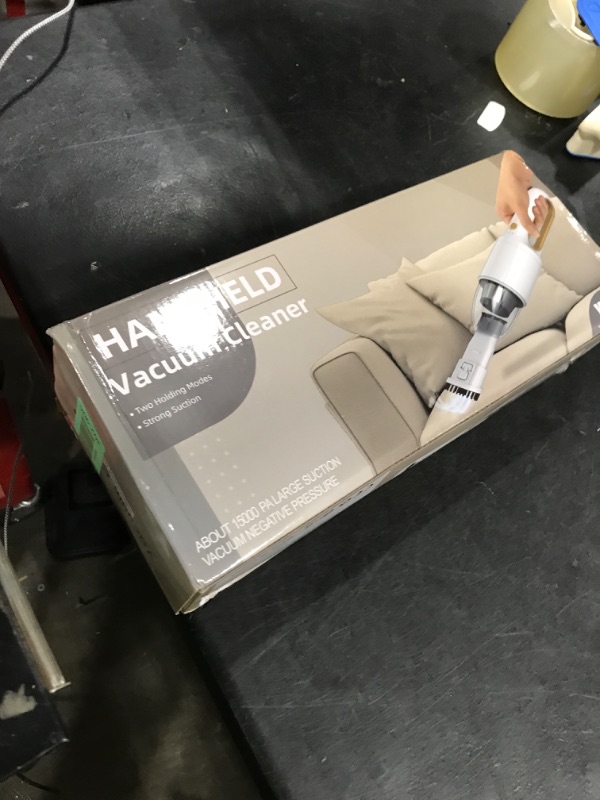 Photo 1 of VANKICO 2-in-1 Mini Cordless Vacuum Cleaner, Handheld Vacuum Cleaner, USB Rechargeable Car Vacuum Portable, Quickly Dust Removal, for Hardwood Floor, Carpets, Pet Hair, Car, Office & Home Cleaning