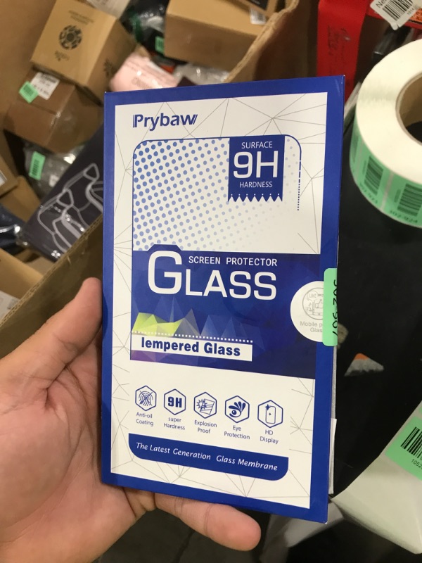 Photo 1 of Prybaw [2+2 Pack for Samsung Galaxy S25 Ultra Privacy Screen Protector Tempered Glass with Camera Lens Protector - High Transparency, Shockproof, Anti-Smudge, Supports Fingerprint Unlock