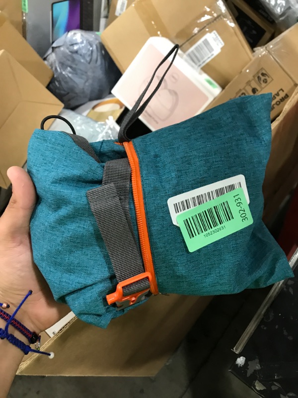 Photo 1 of Esup 15L Small Hiking Backpack Foldable Lightweight Travel Day Pack Packable Camping Backpack for Women Men (Green)