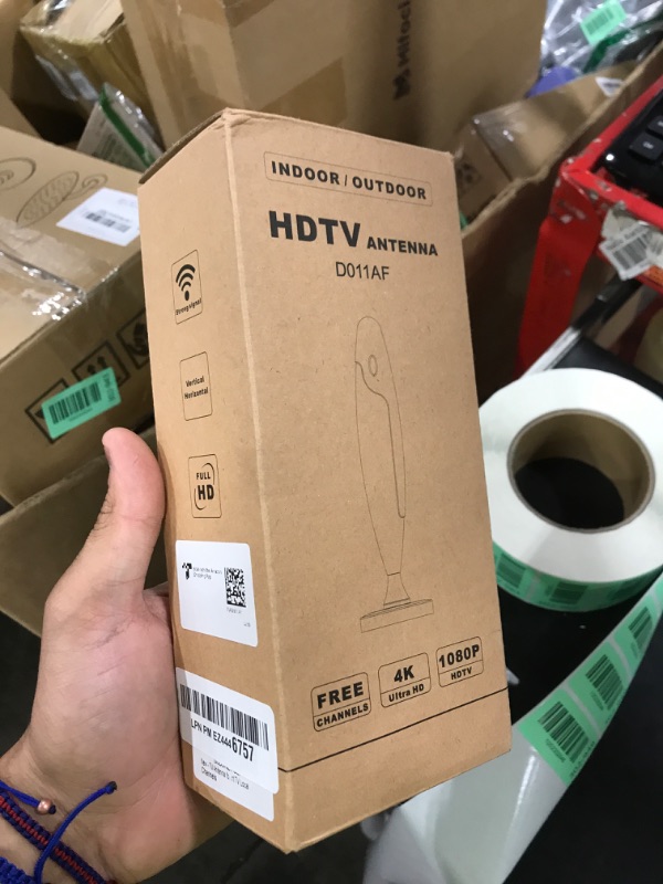 Photo 1 of TV Antenna Indoor,Antenna for Smart TV for Long Range Reception and All Smart/Old TVs, HD Digital Antenna with Amplifier Signal Booster for Local Channels,Supports 4K 1080p
