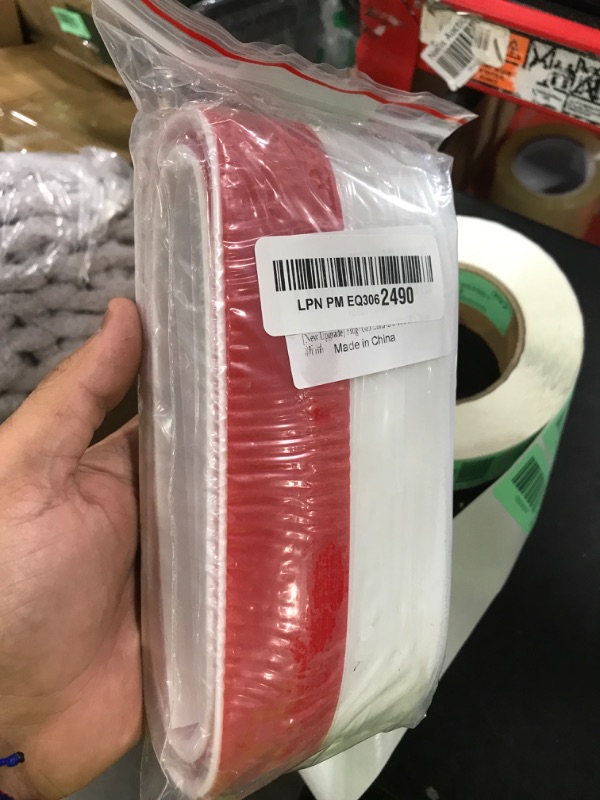 Photo 1 of [New Upgrade] Huge Gap Door Draft Stopper, 3.4" W Widened Door Sweep Seal Gap Up to 1.8" for Interior & Exterior Doors - Keeping Draft, Noise, Dust and Unwanted Animals Out,3.4" W x 39" L,White