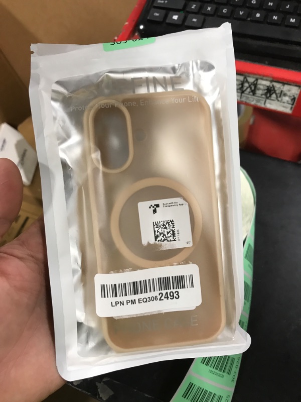 Photo 1 of SUPFINE Magnetic for iPhone 17 Case (Compatible with MagSafe)(Military Grade Drop Protection) Translucent Matte Shockproof with Anti-Fingerprint Phone Cover 2025,Desert Gold