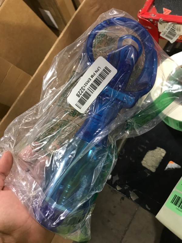 Photo 1 of O2COOL Deluxe Handheld Battery Powered Water Misting Fan (Dark Blue)