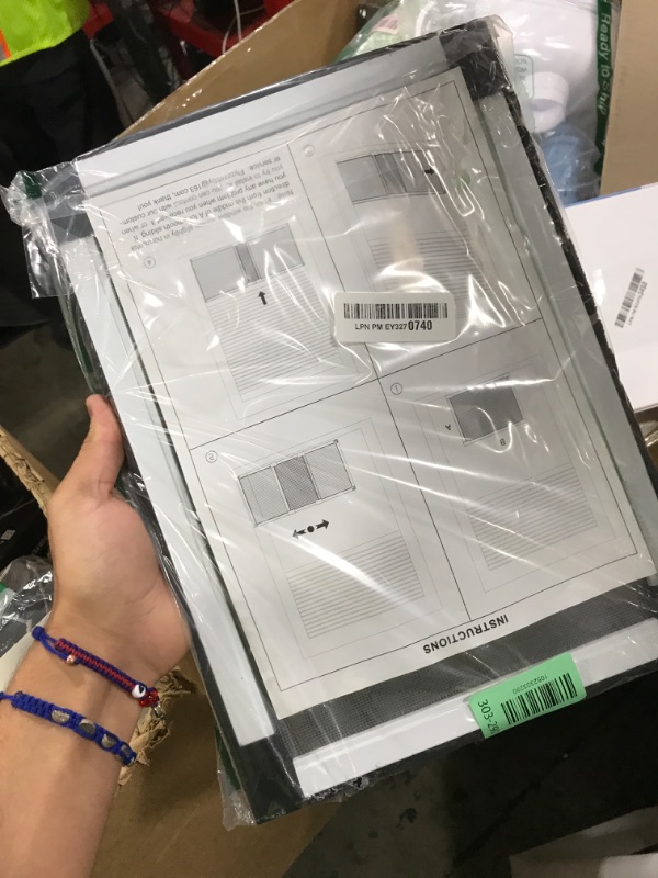 Photo 1 of FLYZZZ Adjustable Sliding Window Screen?2 Ways Expandable Aluminum Frame Window Screen, Horizontal (10''h x 14-24''w?or Convert to Vertical (14"h x 10-16"w), B…