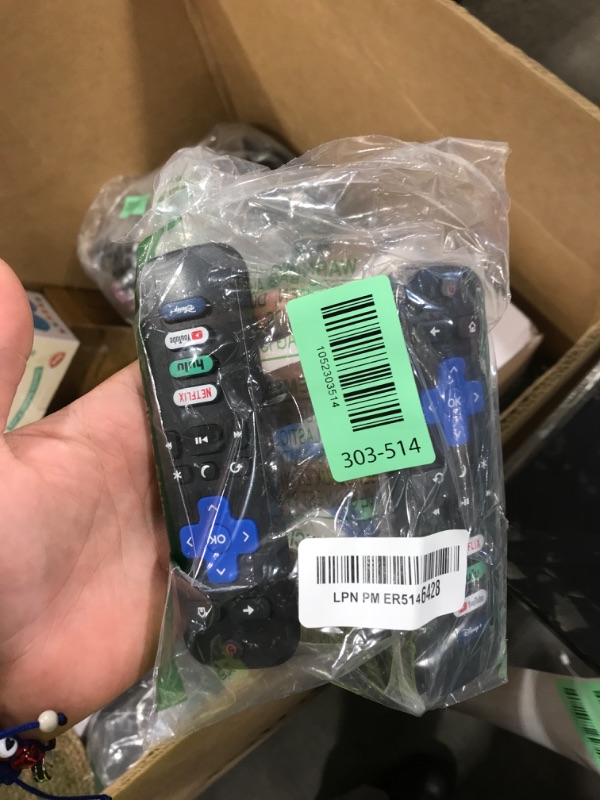 Photo 1 of (Pack of 2) Replacement Remote Control Only for Roku TV, Compatible for TCL Roku/Hisense Roku/Onn Roku/Sharp Roku/Element Roku/Westinghouse Roku/Philips Roku Smart TVs (Not for Roku Stick and Box)
