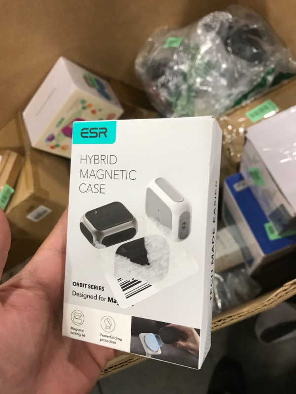 Photo 1 of ESR for AirPods Pro 3 Case, Compatible with AirPods Pro 3rd Generation Case (2025), Compatible with MagSafe, Full Drop Protection Cover with Lanyard, White