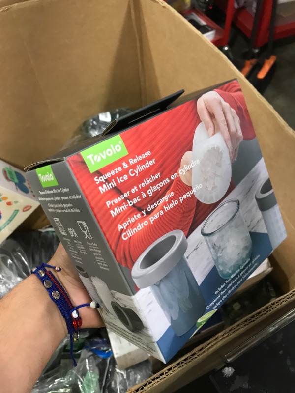 Photo 1 of Tovolo Mini Ice Cylinder- Squeeze & Release- Set of 2, 1000422